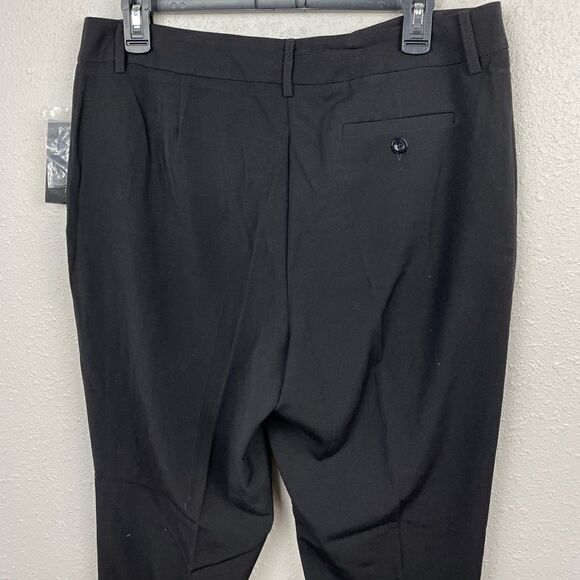 NWT Luciano Dante Womens Black Slacks Size 10 - Picture 5 of 8